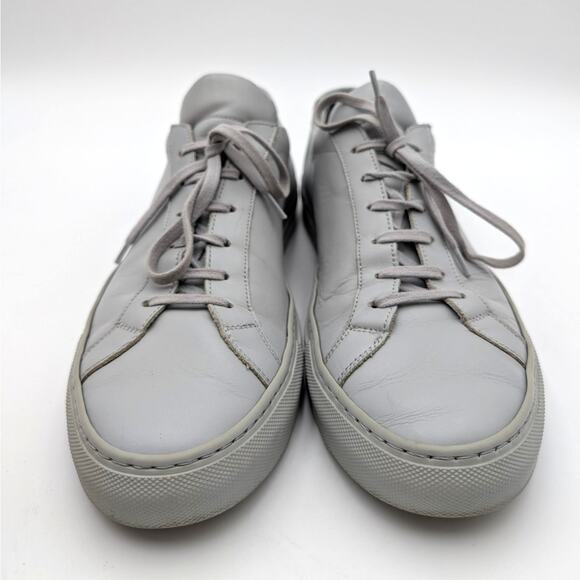 Common Projects Original Achilles Sneaker Shoes Men's Grey Size US12 EU45 - Picture 2 of 15